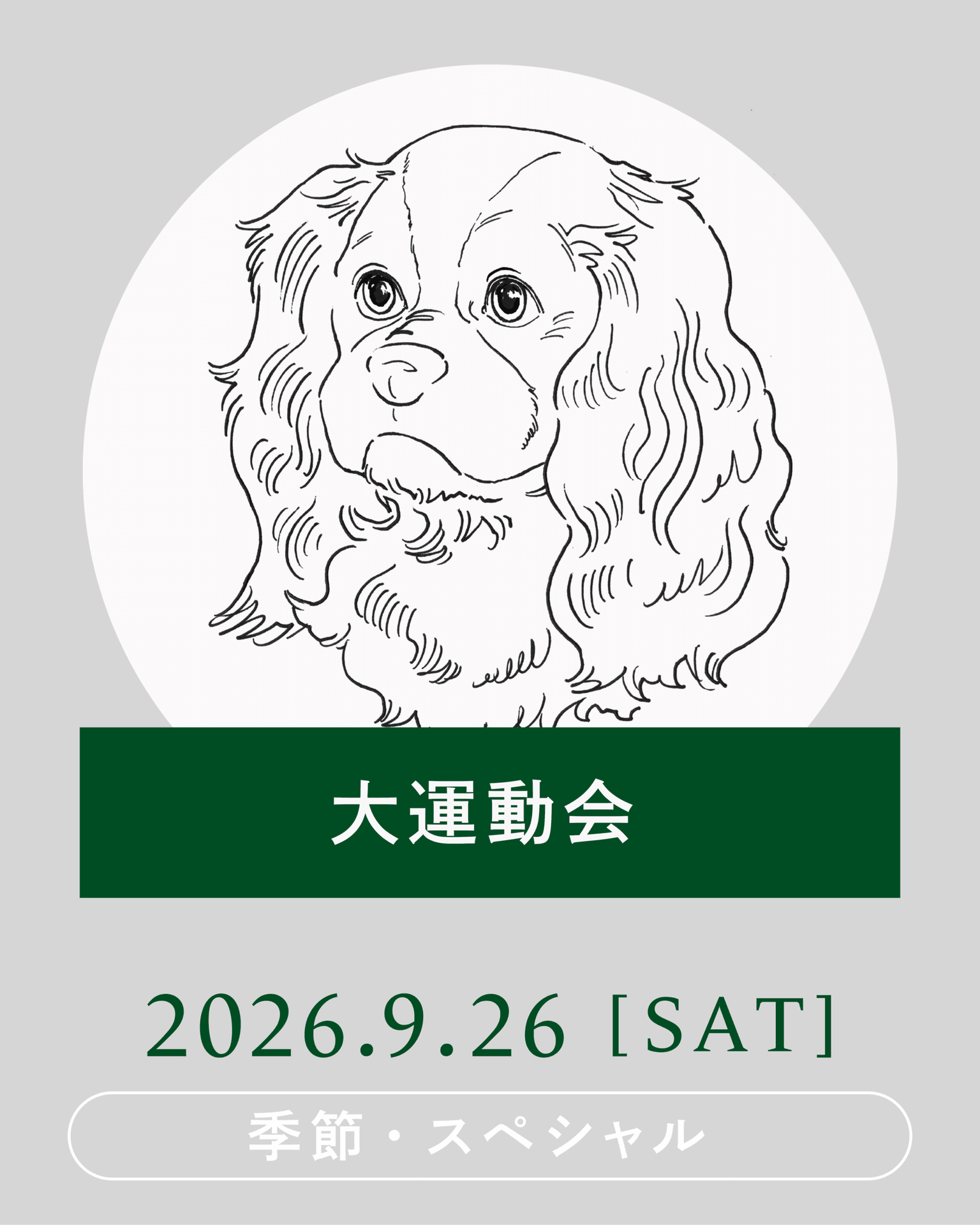 【2026年9月】WANCOTT大運動会開催